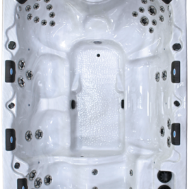NEWPORTER 6-Person Hot Tub with 48 Jets